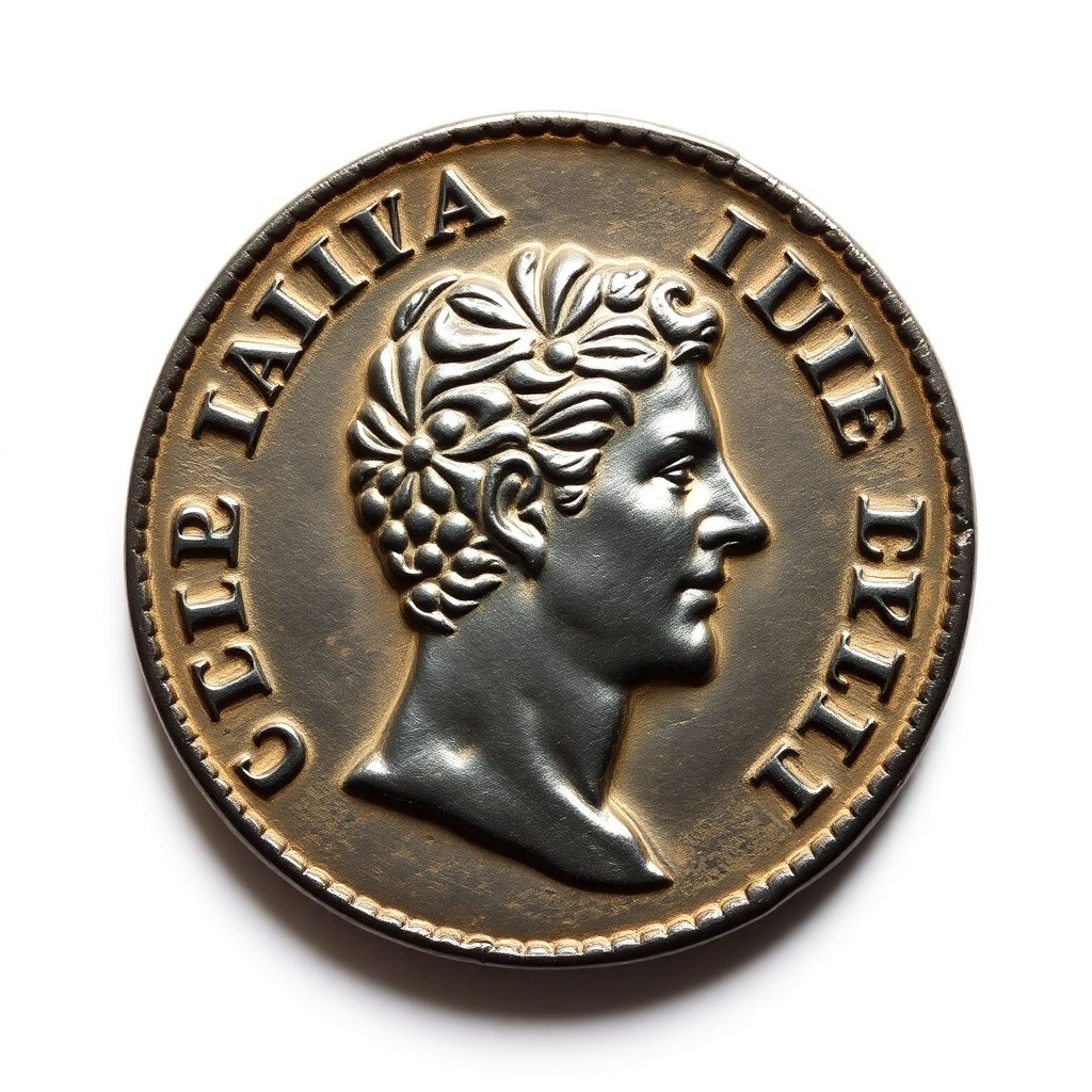 44 BC Julius Caesar Denarius